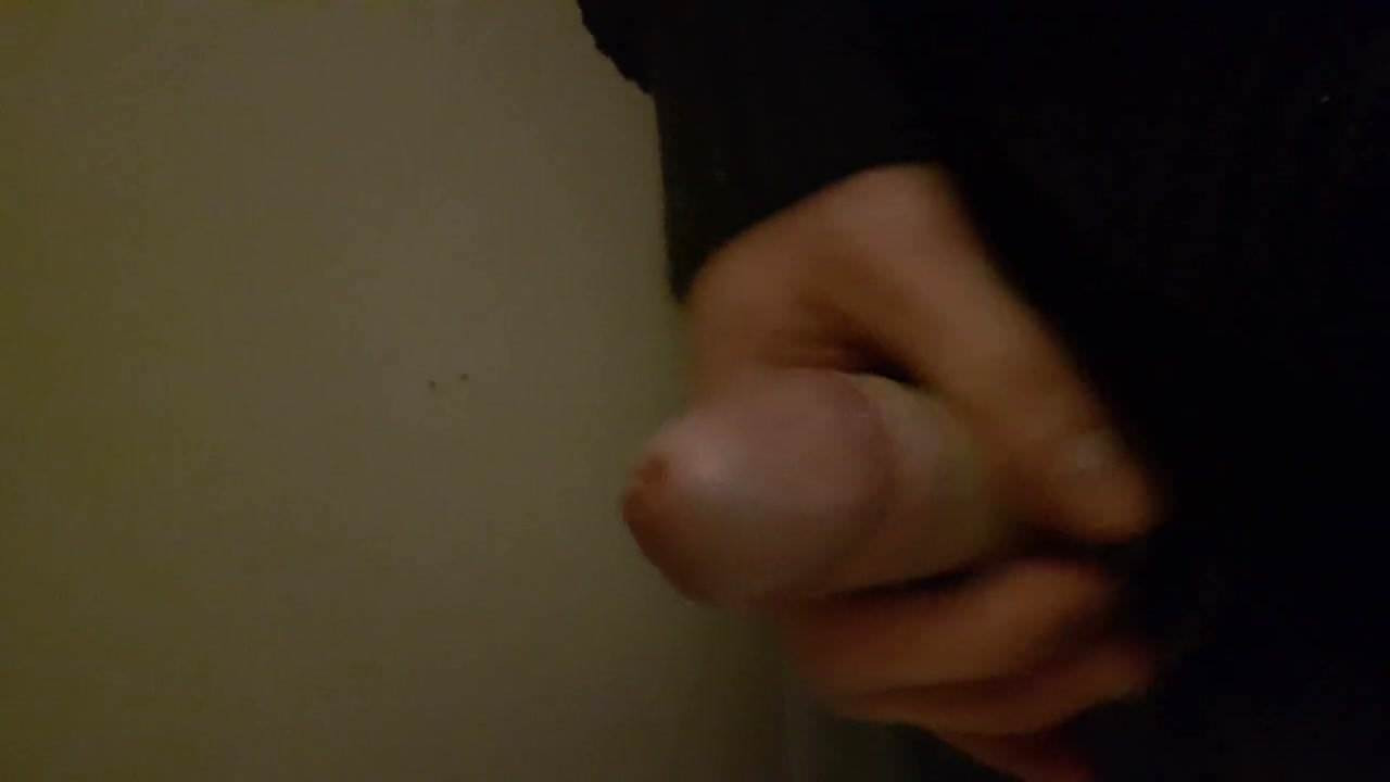 quick masturbation with cum