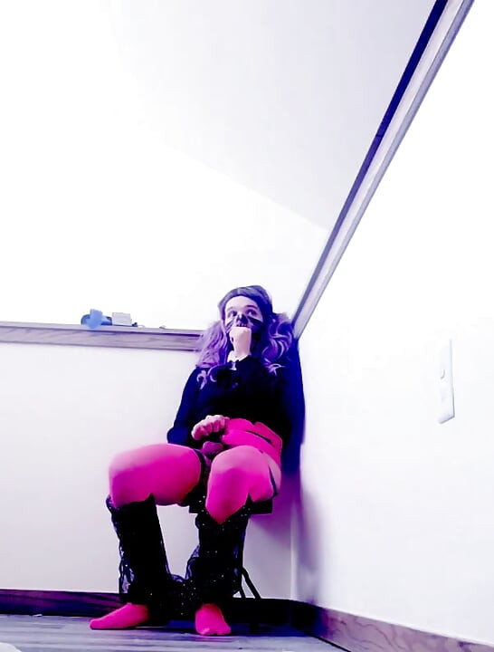 Nasty Semen Slut tgirl sissy