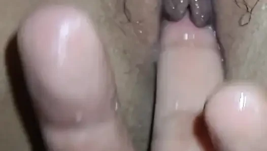 Skinny Asian Slut Really Likes Squirt