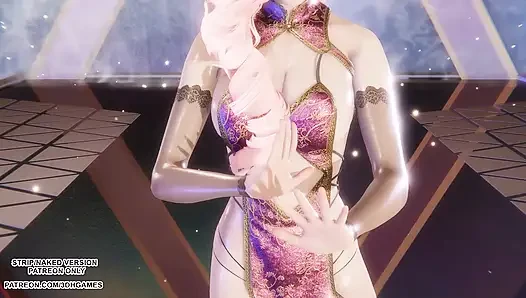 MMD MINNIE - cherry sky - tarian liga kpop seksi legendaris hentai tanpa sensor 4k 60fps