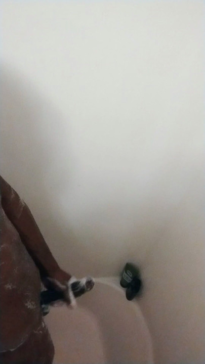 Long BBC shower fun