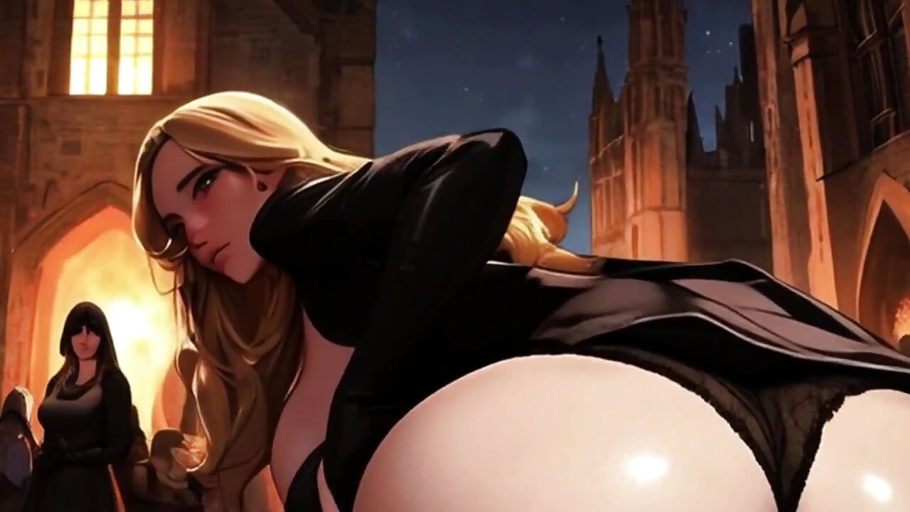 Wielki tyłek MILF w renesansowych ubraniach festiwalowych zerżniętych przez muzułmańskich wojowników