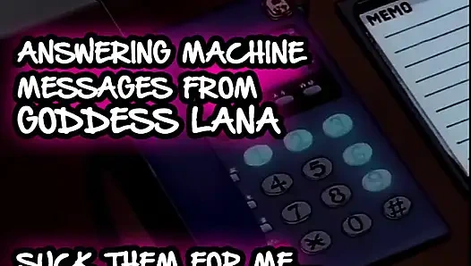 ТОЛЬКО АУДИО - Ответ на сообщения машины 1, сосет их для меня