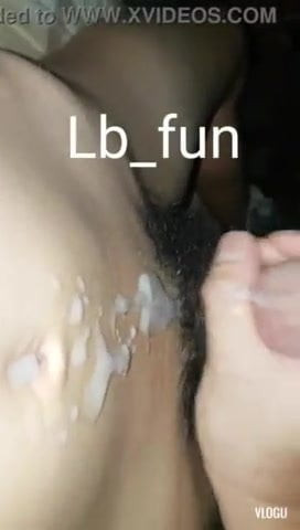 Masturbating