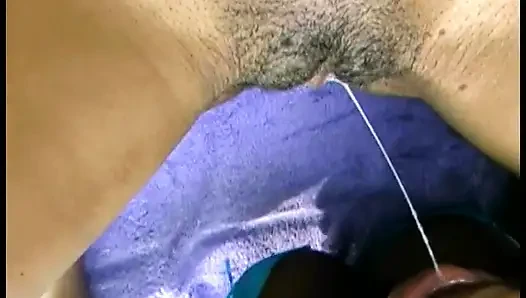 Chocolate slut gets her tight wet twat licked and fingered by her girlfriend