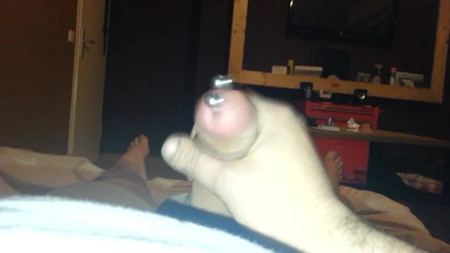 Handjob massive cum
