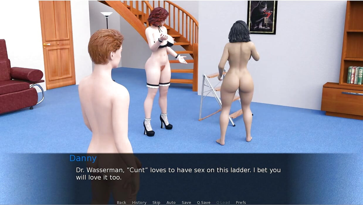 Milftopia - Gameplay - Roleplay - Lesbian MILF Strapon, Split Roast and Dual Anal