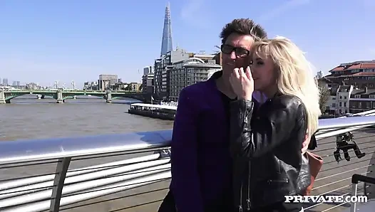 Karlie Simon gives a fat cock a wild pussy ride