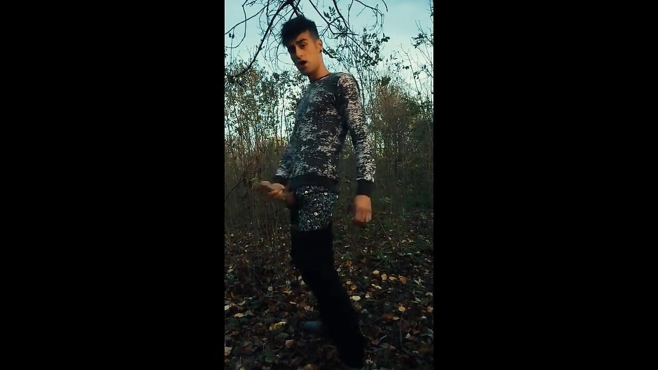 Sounding Outdoor Huge Cock