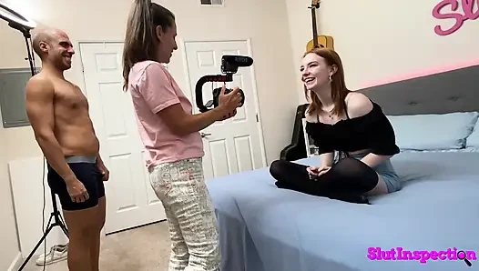 behind-the-scenes look at teen sensation Cierra Bell as she's pounded by hung stud