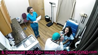 Aria Nicoleは、GirlsGoneGynoComでDoctor Tampa & Woman Nurse Genesisから毎年身体検査を受けています。