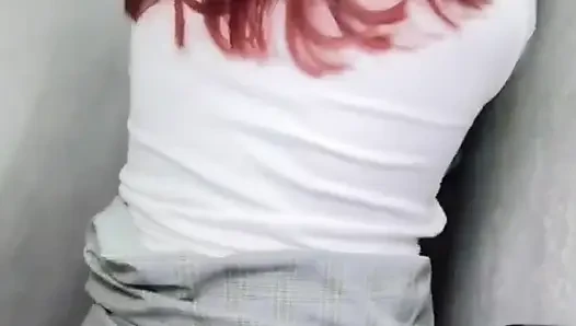 Fucked in a public bathroom