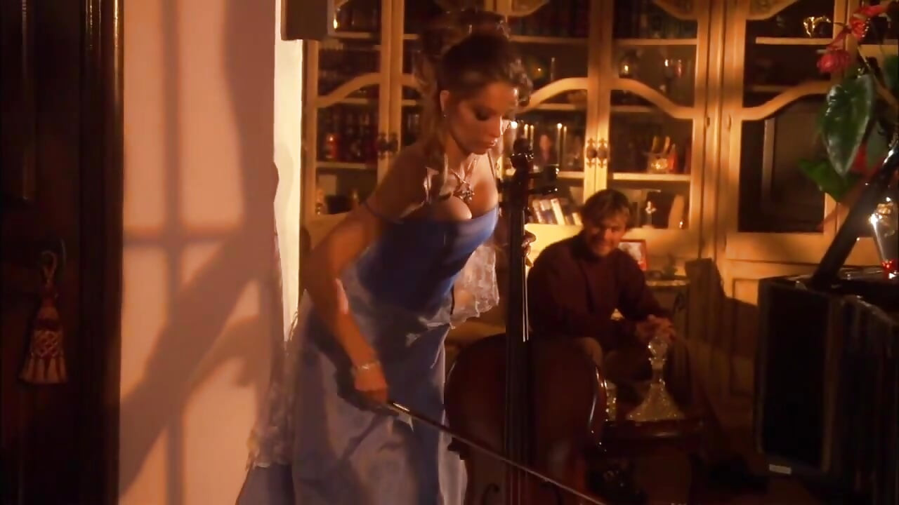 Elegant bitch takes a massive cock