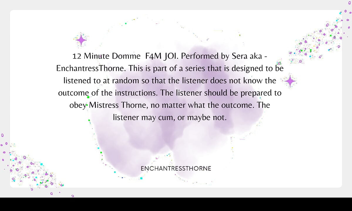 Femdom JOI Denial 02