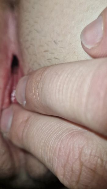 My wife's pussy close up