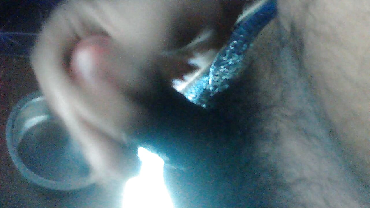 Horny Young Man Jerking Himself