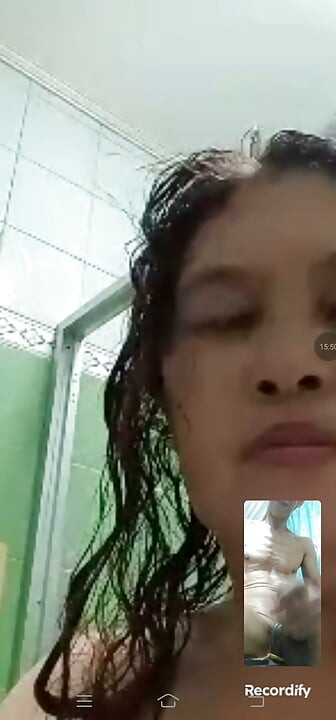 Videochamada com minha esposa LDR de Dubai.