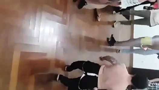 I Lined up with the Males at the Party and Sucked Them Nicely, at the End I Even Got a Beating From a Dick Here, Man!