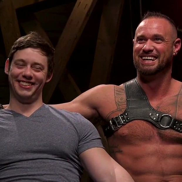 The torment of tobias: muscle hunk submits to michael roman