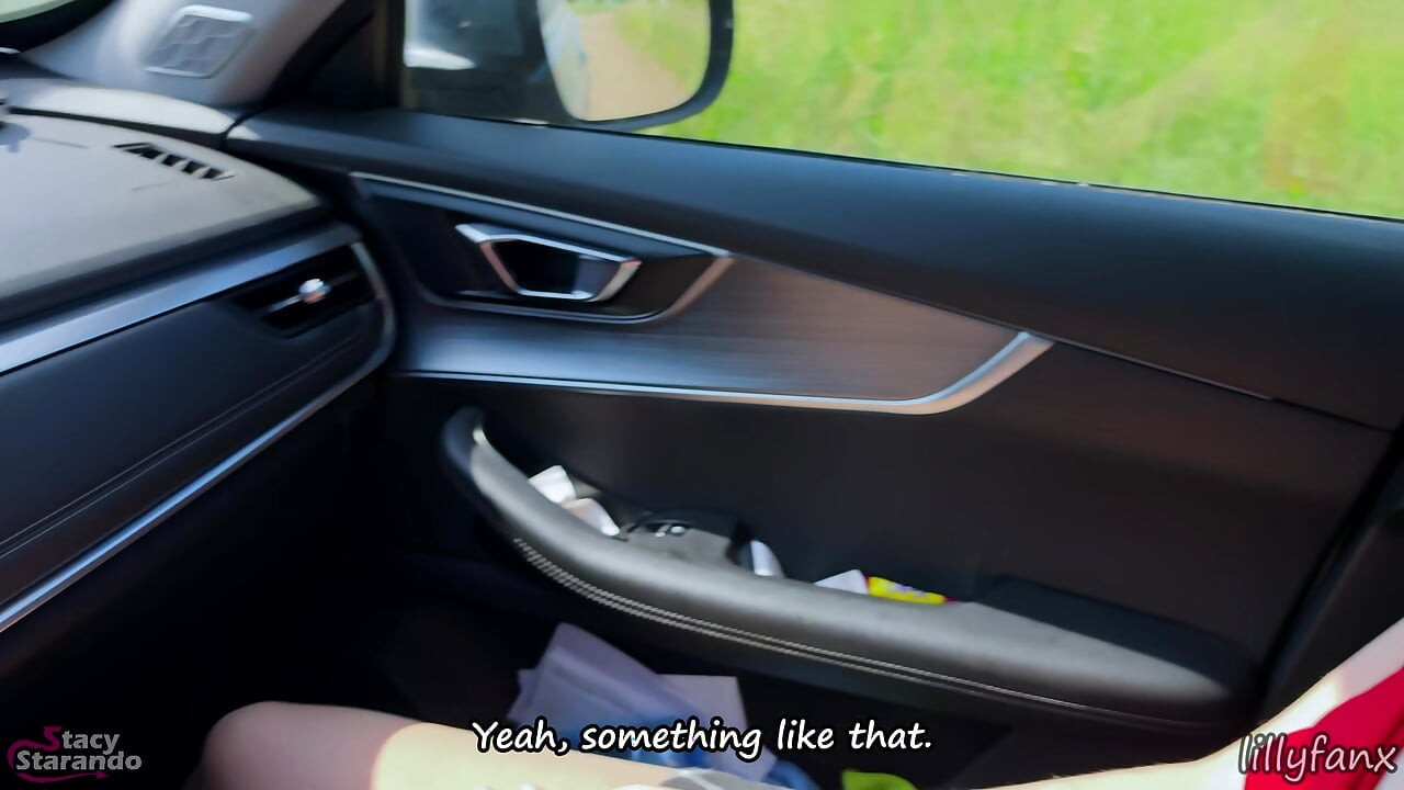 Hitchhiker Girl Turns Stranger Driver Into Her Facesitting Slave