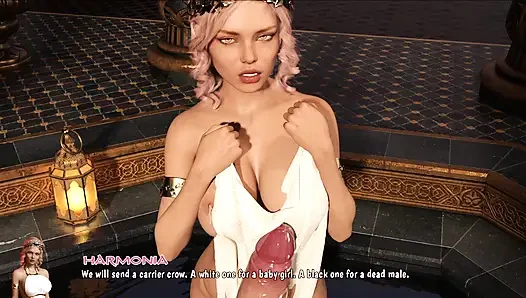 Conan Milks Pregnant Harmonia’s Huge Lactating Tits – Then Fucks Her Fat Ass Deep