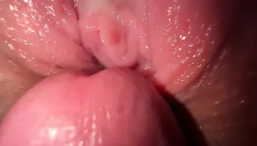 Close up fuck creamy stepsister