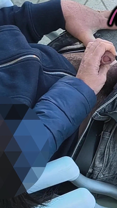 Dick Flash - French Teacher Public Blowjob Voyeur Hotel Balcony Caught by Neighbors Extreme Cum in Mouth