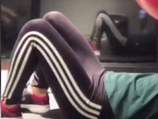 Moje treningowe legginsy adidas sexy 2
