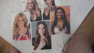 Трибьют спермы: Gerri, Emma, ​​Victoria, Mel B &amp; C (Spice Girls)