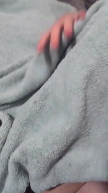 missionary pov with redhead wife under fleece blankets | Clip 2