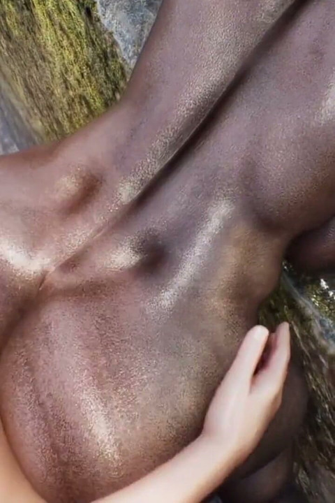 Big Tits and Big Ass for Ebony 50 Yo Zuma the Masai Female Warrior