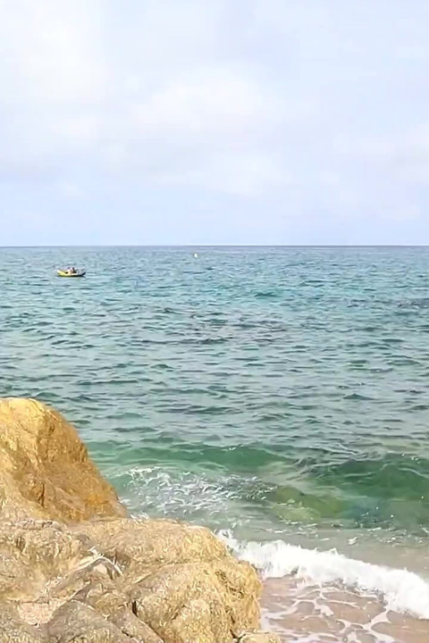 We Found a Spot in Sant Pol Beach