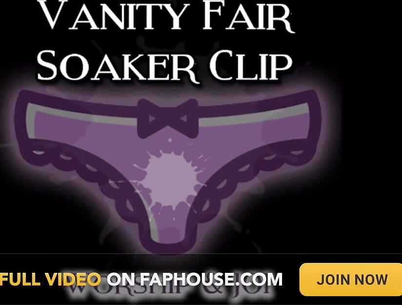 Alleen audio - de Vanity Fair Soaker clip aanbidding en Joi