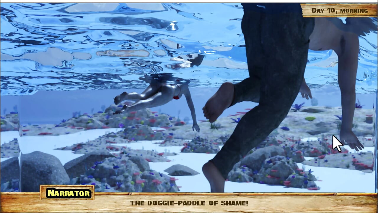 Lewd Island #10 ham ek doosre ka bahut maja lete hain taaki main chhorna nahin chaahta.