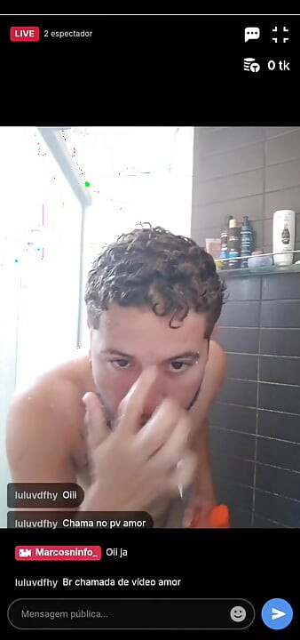I Did My First Live Stream in the Shower and Received Compliments