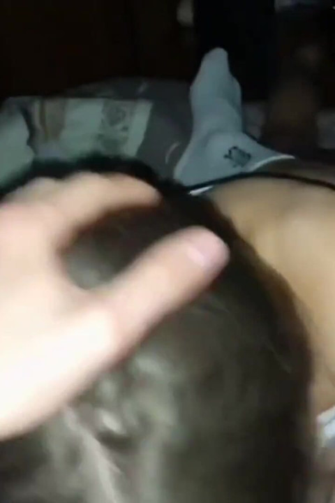 First Blowjob at Night in the Dorm