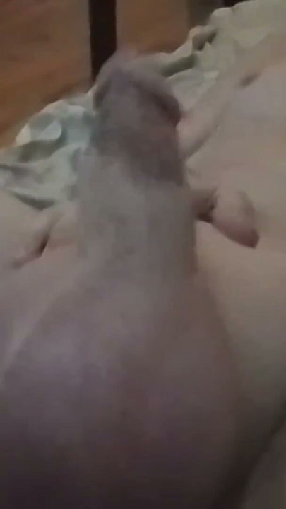 Giving my freshly filled bouncy ball a dribbling untill it explodes all over me | Clip 1