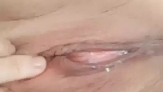 Swedish wife getting wet pussy when hubby sends jerk off movies with cumshots