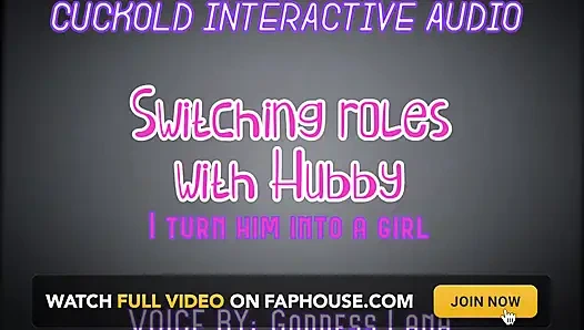 Sadece ses - aldatılan interaktif ses onu bir kıza dönüştürüyorum