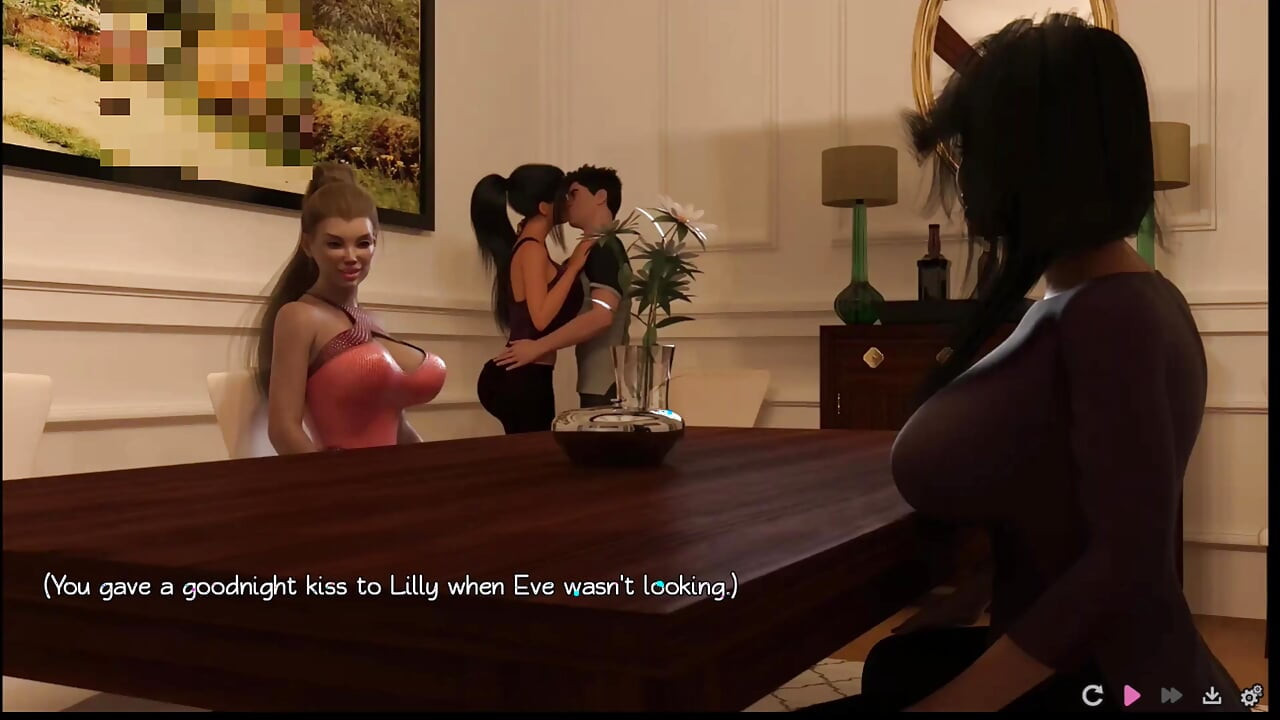 Pure love #4: Jack licked Ava's pussy and played with Lilly's pussy