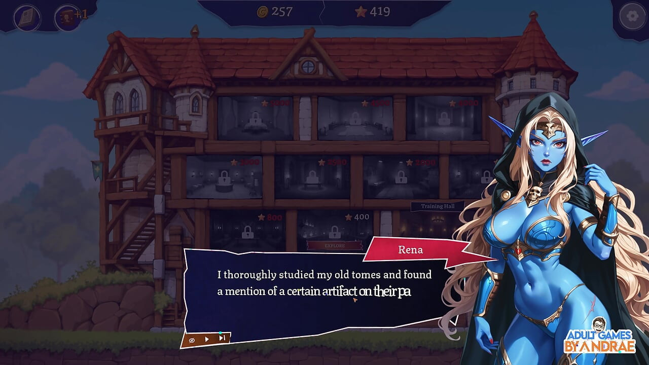 EP3: Rena Mirage hikayesi ve mühürlerin aynası h sahnesi - seks loncası simülatörü