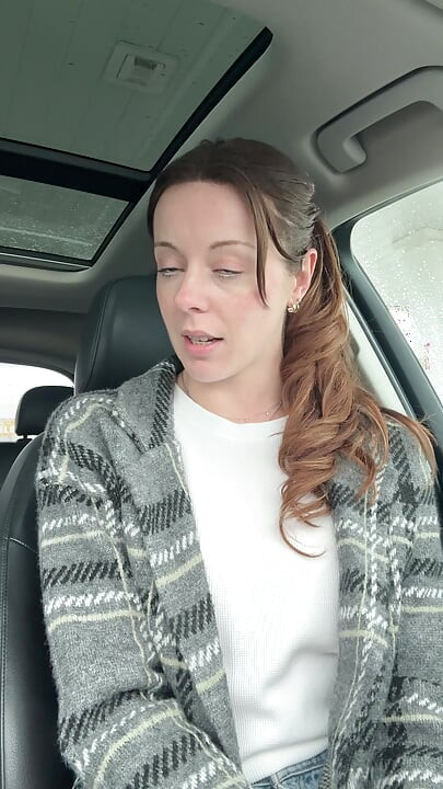 Trying Not to Cum Too Loud While I Pump My Gas