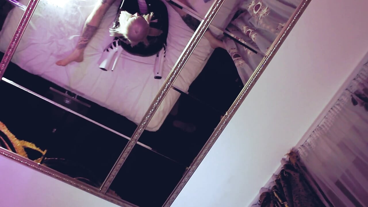 Hot domina Eva Latex play with a dick CBT toys BDSM kink femdom fetish Milf mature mistress blonde