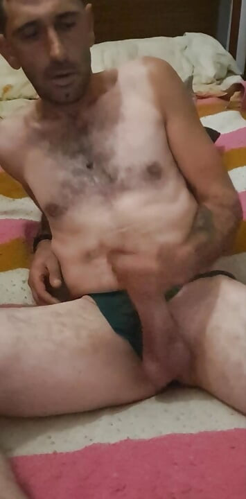 Guy in have masturbating