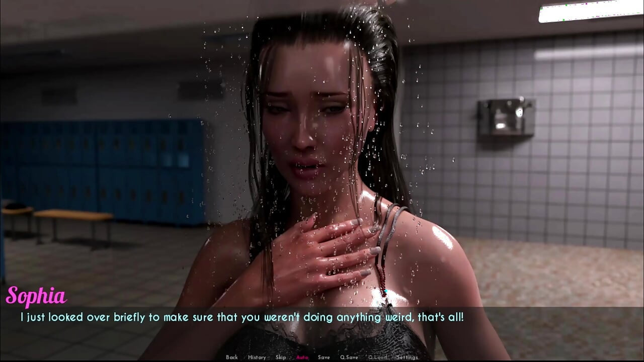 Awam - 第15天 - 免費 - 第3部分 - 索菲亞洗澡時看到一根大黑屌