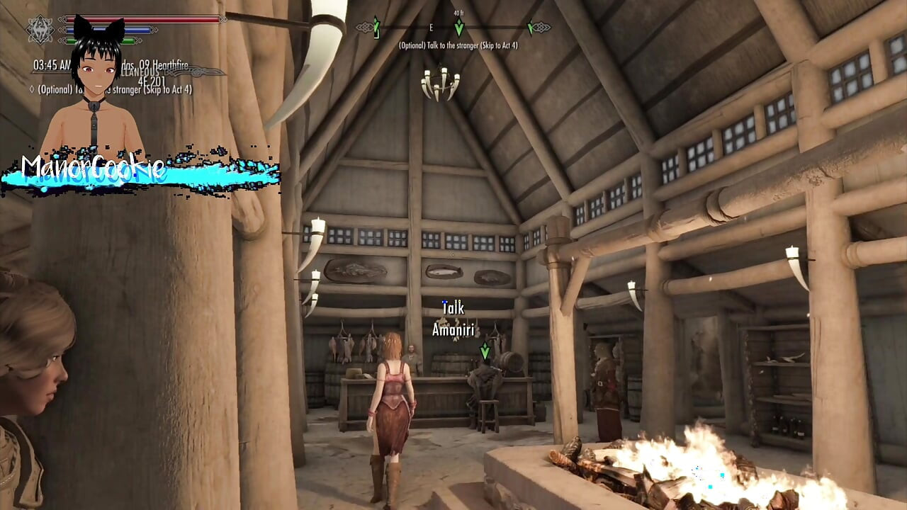 Skyrim B and L mod - Some more exploring and even a cave, time for some ladies