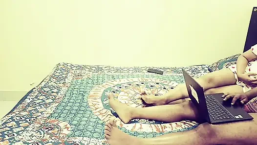 Step Sister Shares Bed with Indian Elder Brother at Home.