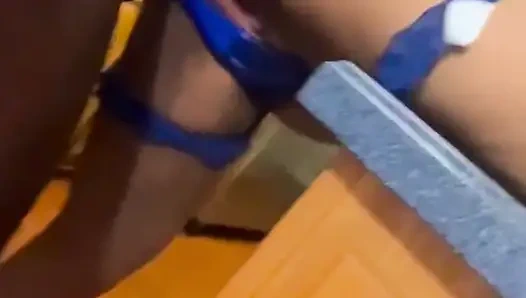 BBC pounds wet pussy