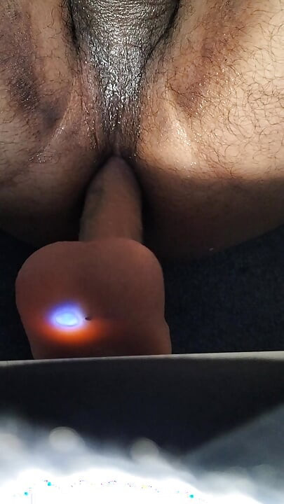 masterbating while take huge one