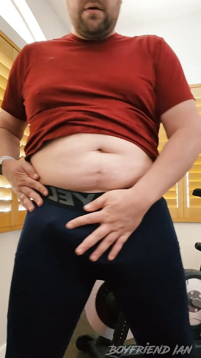 Midday Workout Turned Cock Show - Throwback